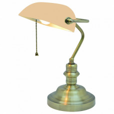 Настольная лампа офисная Banker A2493LT-1AB